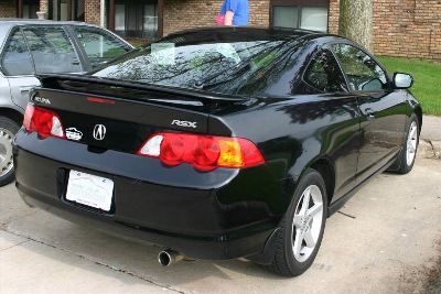 black acura rsx